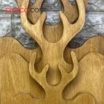تخته گوشت چوبی مستطیل طرح گوزن