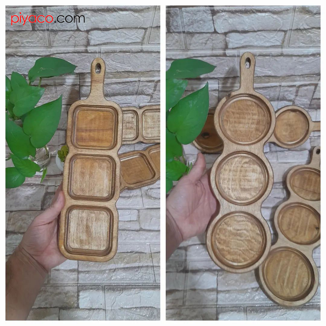 اردو خوری سه خانه چوبی گرد و مربع اردو خوری سه خانه چوبی گرد و مربع