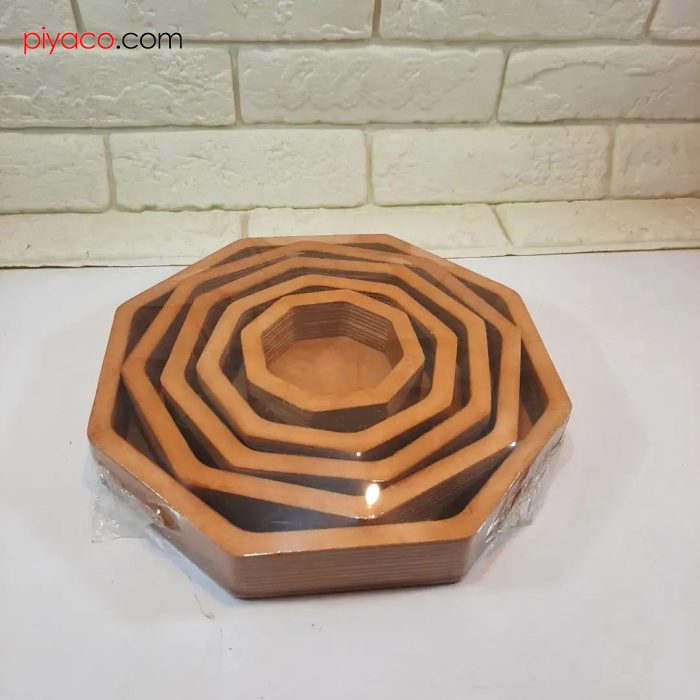 سینی 5تیکه 8ضلعی