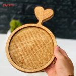 تخته سرو چوبی راکتی قلبی
