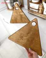 تخته سرو آویز دار طرح مثلث