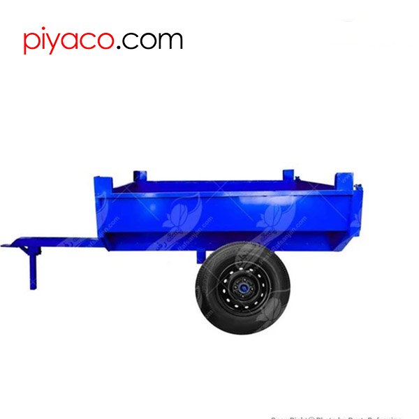 تریلی کوچک تراکتور کشاورزی ا Tractor-Mounted Mini Trailer